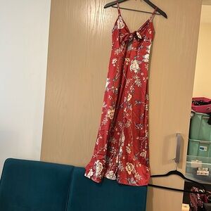 Midi floral dress